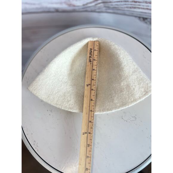 Aldo Wool Blend Ivory Cream Bucket Hat - Picture 7 of 8